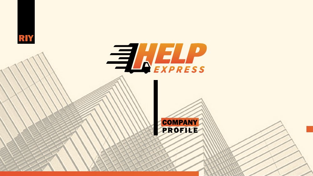 غلاف الملف التعريفي لشركة HELP EXPRESS
